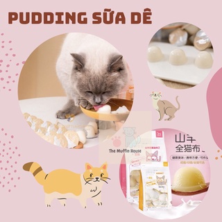 Pudding sữa dê dành cho mèo, chó
