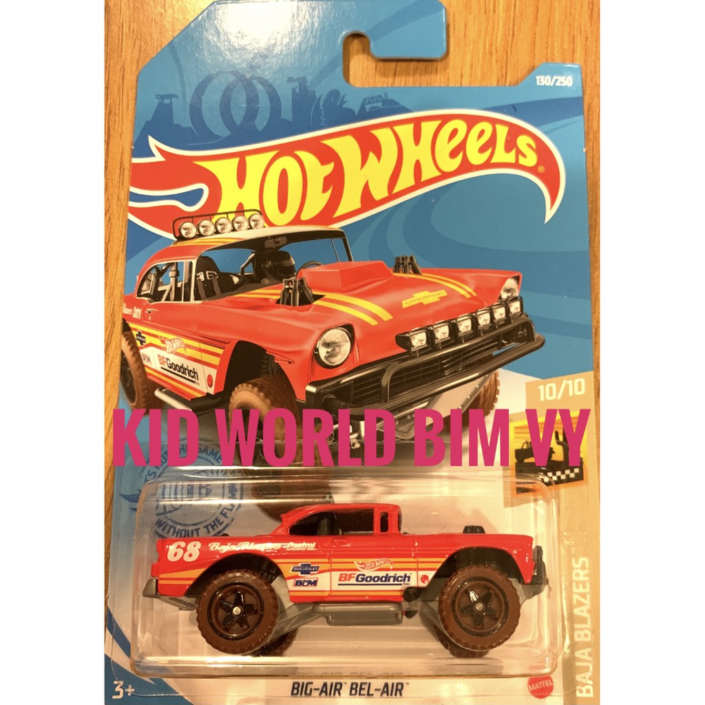 Xe mô hình Hot Wheels basic Big-Air Bel-Air GRX71.