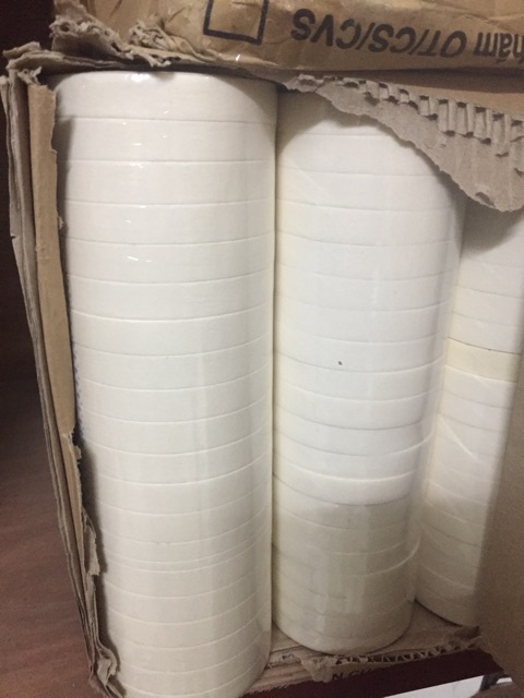 Combo 5 đến 10 cuộn Băng dính Giấy  đủ các size