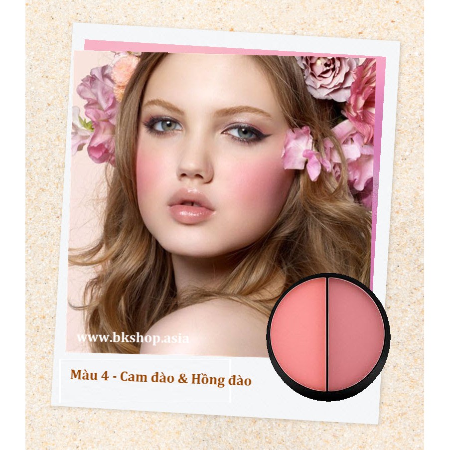 PHẤN MÁ HỒNG ODBO 2 TONE BLUSHER OD182 CHÍNH HÃNG - 3397