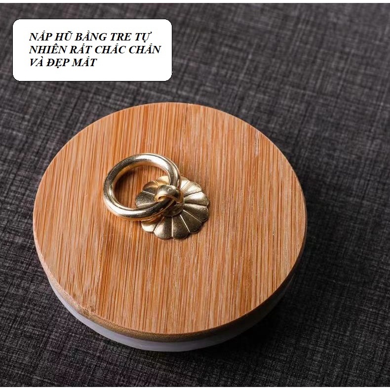 Hũ, Bình Thủy Tinh Đựng Trà, Cà Phê, Decor Phòng Khách Đẹp Mắt