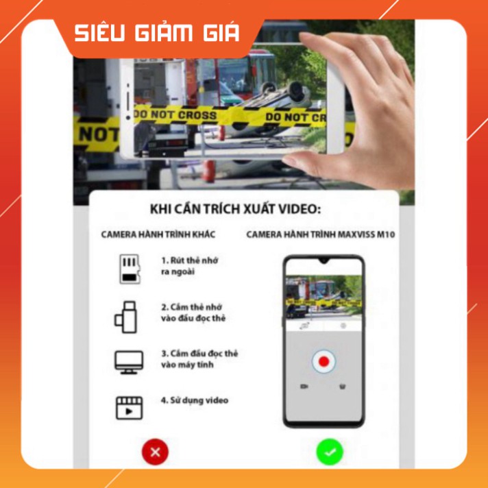 RE3 Camera hành trình quốc dân Maxviss M10 công nghệ Hàn Quốc HÀNG CAO CẤP