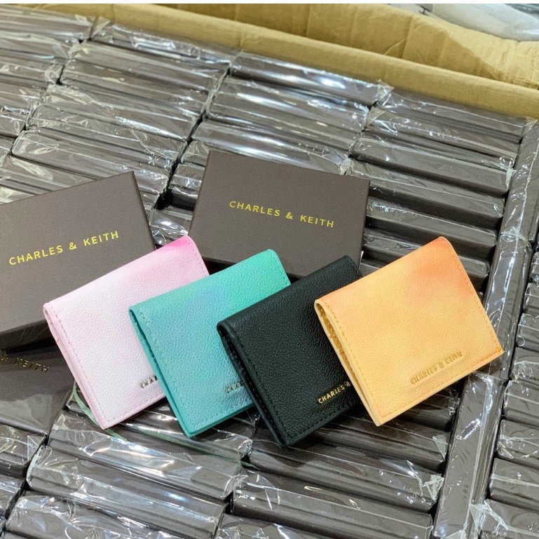 Ví nữ nắp gập cnk. CK6 -10701210 full box size 9cm