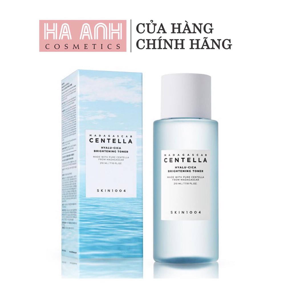 NƯỚC HOA HỒNG CẤP ẨM SÂU, LÀM SÁNG DA, LÀM DỊU DA MADAGASCAR SKIN1004 CENTELLA HYALU-CICA BRIGHTENING TONER.