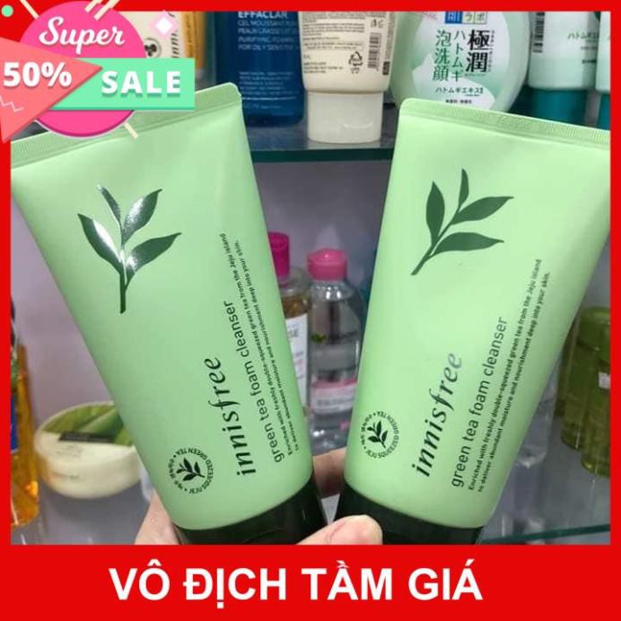 [Mã COS1904 giảm 8% đơn 300K] [ 𝘾𝙝𝙪𝙖̂̉𝙣 𝘾𝙝𝙞́𝙣𝙝 𝙃𝙖̃𝙣𝙜 ] Sữa Rửa Mặt Trà Xanh Sạch Mụn Dưỡng Ẩm Tốt | BigBuy360 - bigbuy360.vn