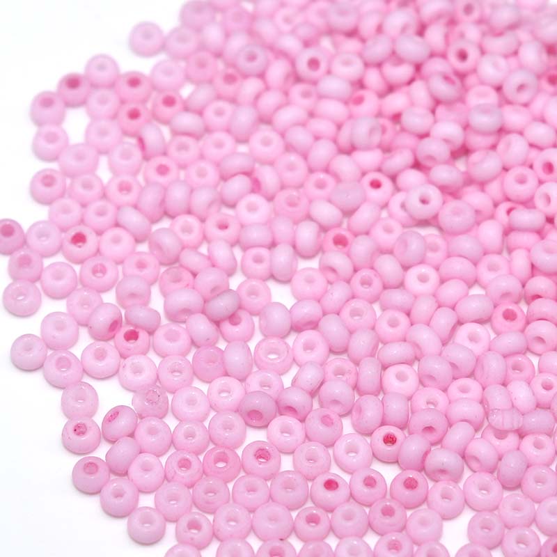 Set 500 hạt thủy tinh 3mm dùng làm đồ trang sức