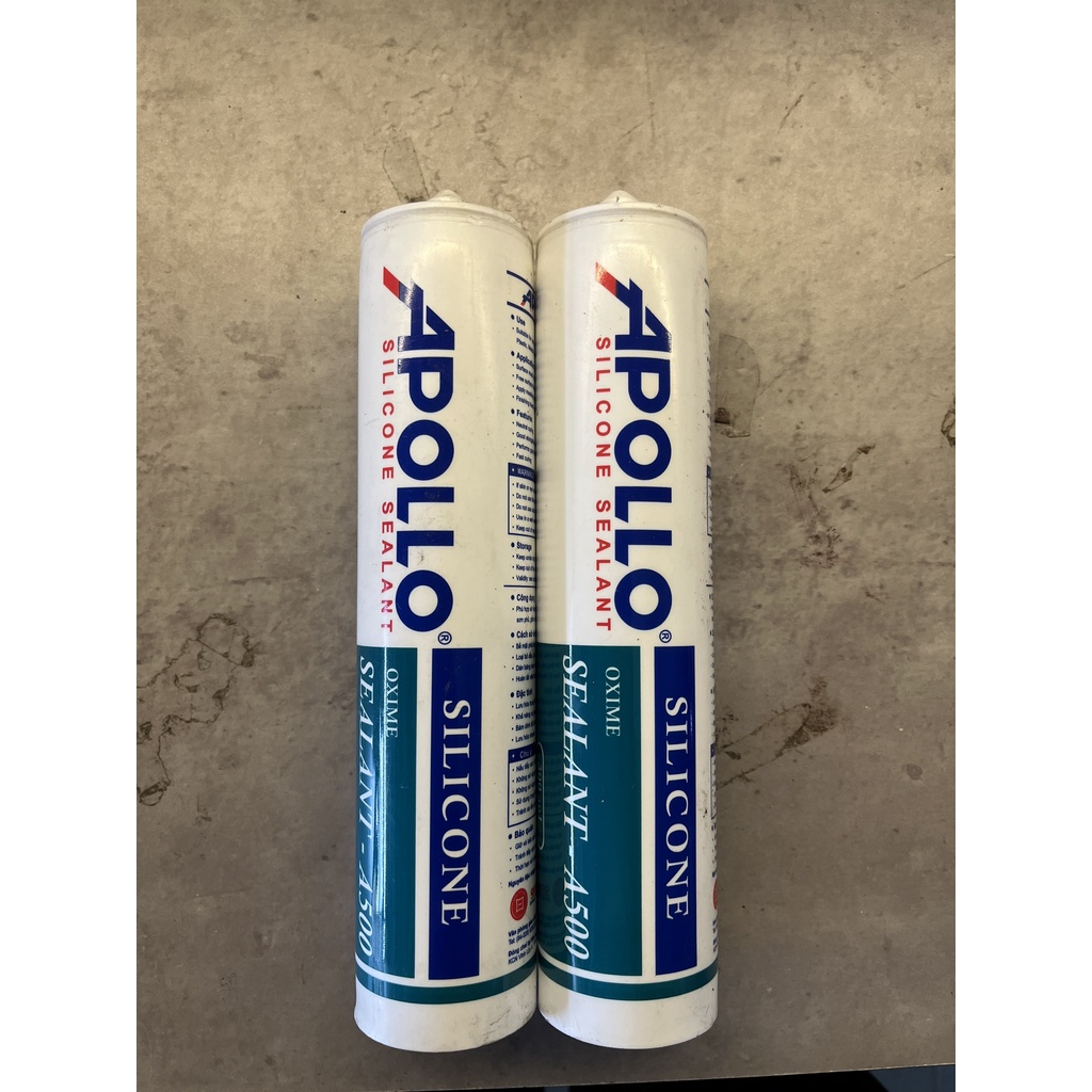 Keo silicon APOLLO, NOTOKYO, SBOND, A300, A500 trắng, trong