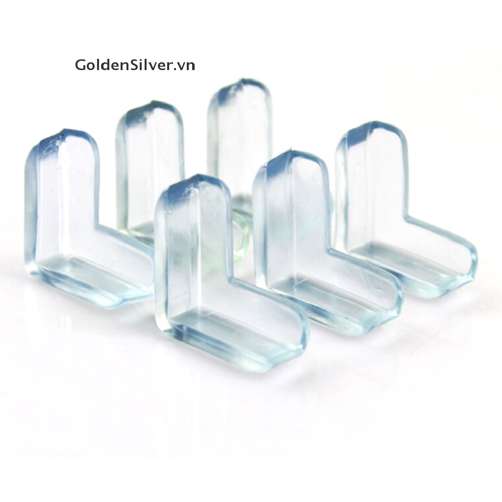 Set 4 Miếng Bọc Cạnh Bàn Trong Suốt Bảo Vệ An Toàn Cho Bé 1S