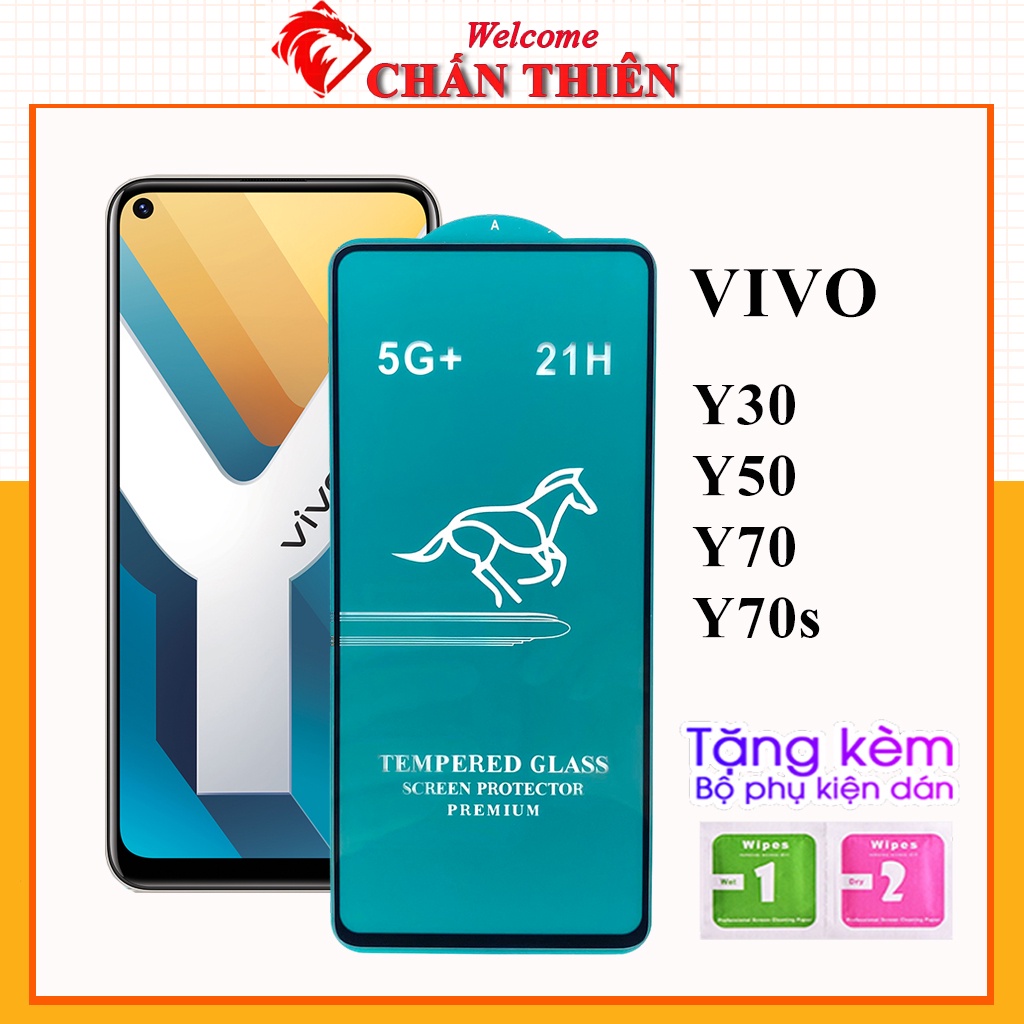 Kính cường lực Vivo Y30 Y50 Y70 Y70s full màn OG cao cấp tặng kèm khăn lau màn hình [OG]