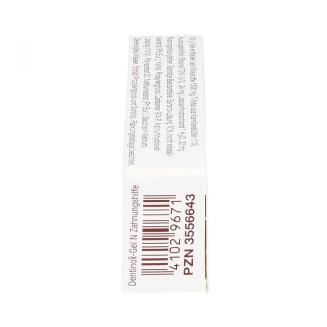 Gel bôi giảm đau răng lợi Dentinox Gel N 10gr - Đức