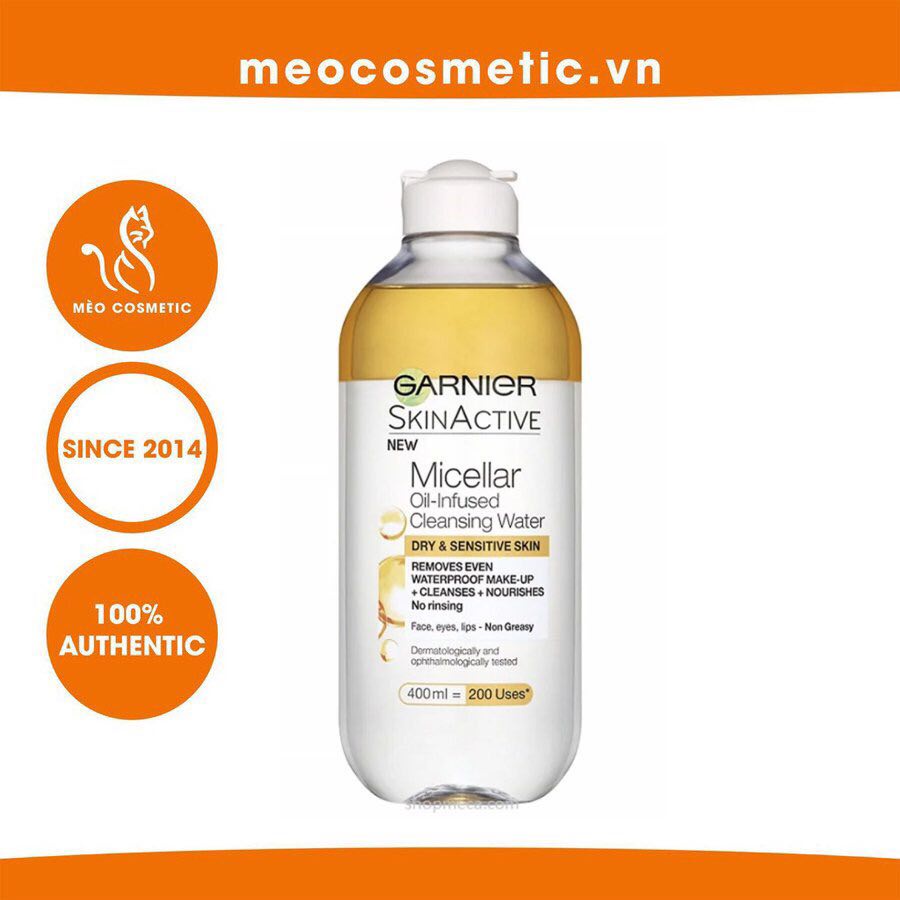 [HÀNG PHÁP] Nước tẩy trang Garnier