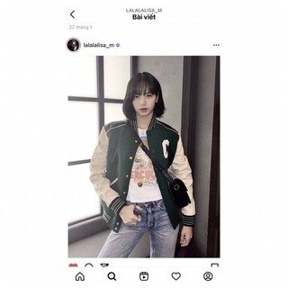 [LISA] Áo khoác bomber unisex phong cách Lisa năng động hot trend 2021 ( Ảnh thật+ size ở cuối)