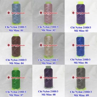 Chỉ nylon 210D/3 32k/ống