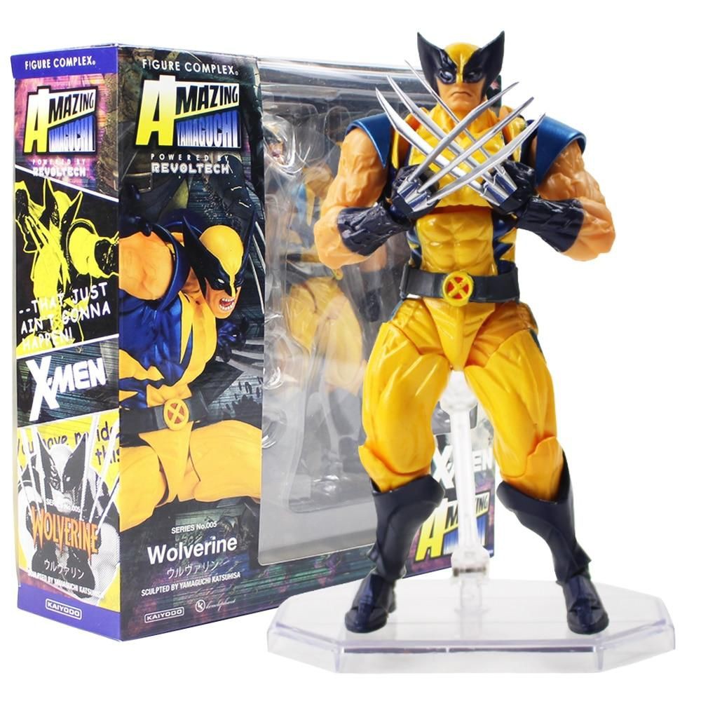 GIÁ HỦY DIỆT Mô Hình Wolverine Người Sói Revoltech Amazing Yamaguchi Full Box