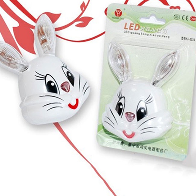 Đèn ngủ cảm ứng hình con thỏ