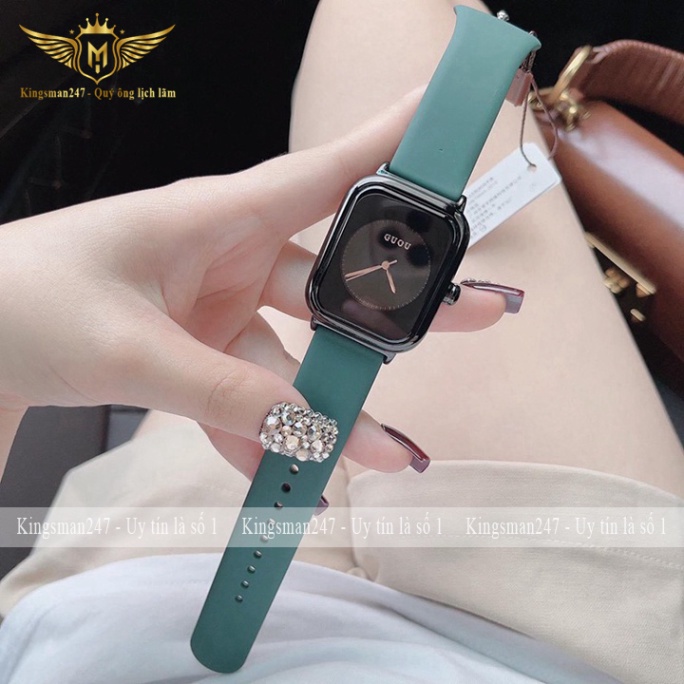 Đồng hồ nữ chính hãng Guou đẹp giá rẻ, mặt nhỏ sang trọng, phong cách hiện đại [Tặng bông tai] | BigBuy360 - bigbuy360.vn