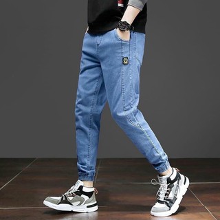 Quần jean nam jogger bo thun thể thao mẫu mới được yêu thích nhất