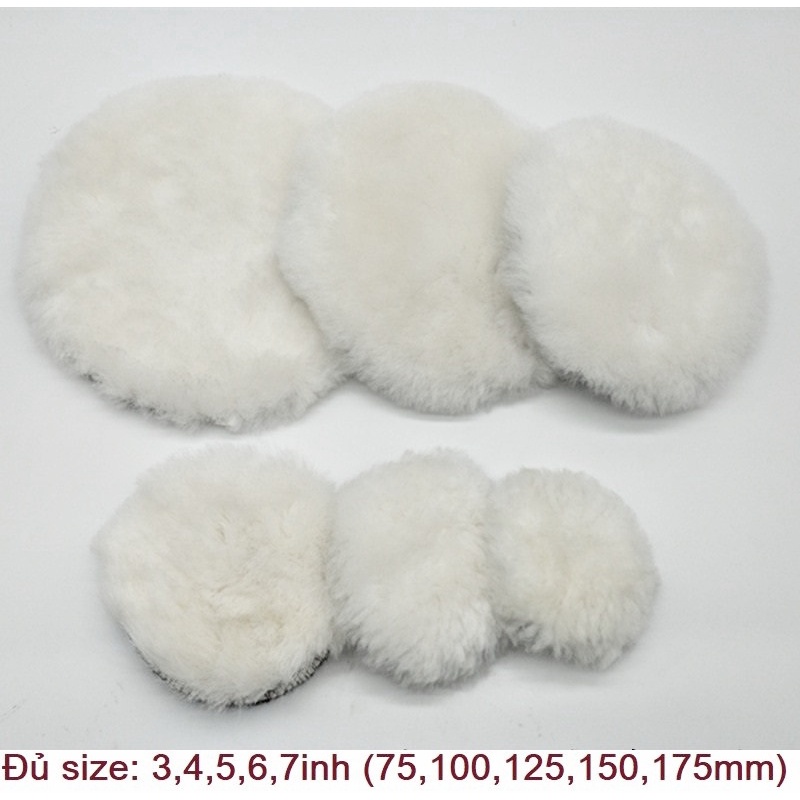 Phớt lông cừu loại dày đánh bóng Epoxy resin, đánh bóng ô tô xe hơi