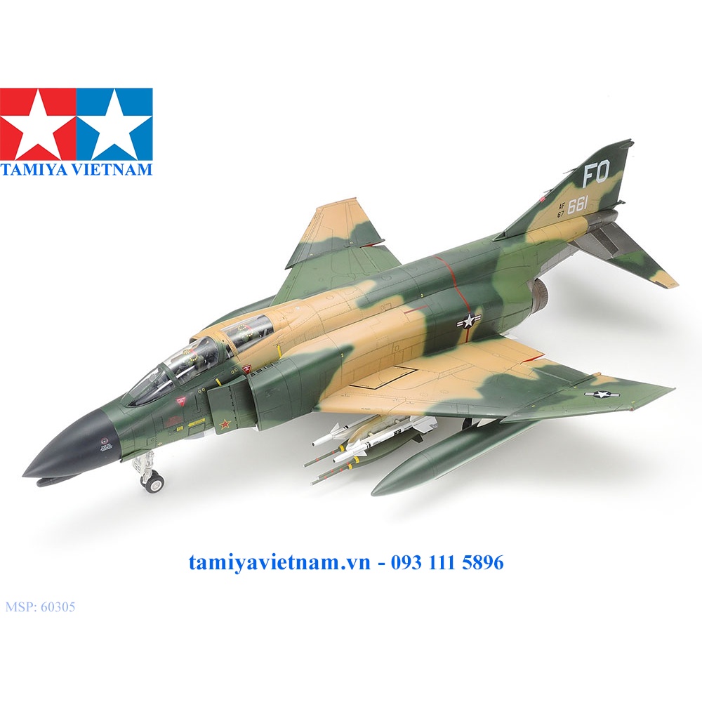 60305 Mô hình máy bay quân sự 1/32 SCALE McDONNELL F-4 C/D PHANTOM ii