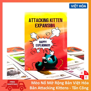 Mèo Nổ Mở Rộng Attacking Kittens Việt Hóa