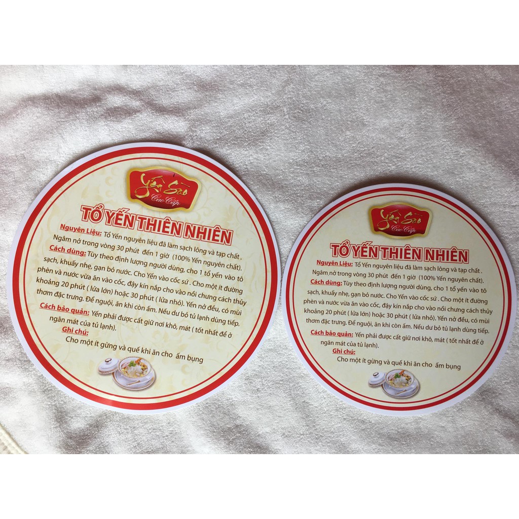 BỘ HM-NM ĐỰNG 100g YẾN TINH