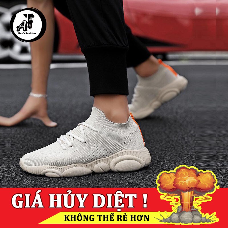 [ GIÁ HỦY DIỆT ] Giày Nam Đế Gấu,giày Snacker Đế cao su siêu nhẹ, Chống trơn trượt AT-Men's Fashion G05