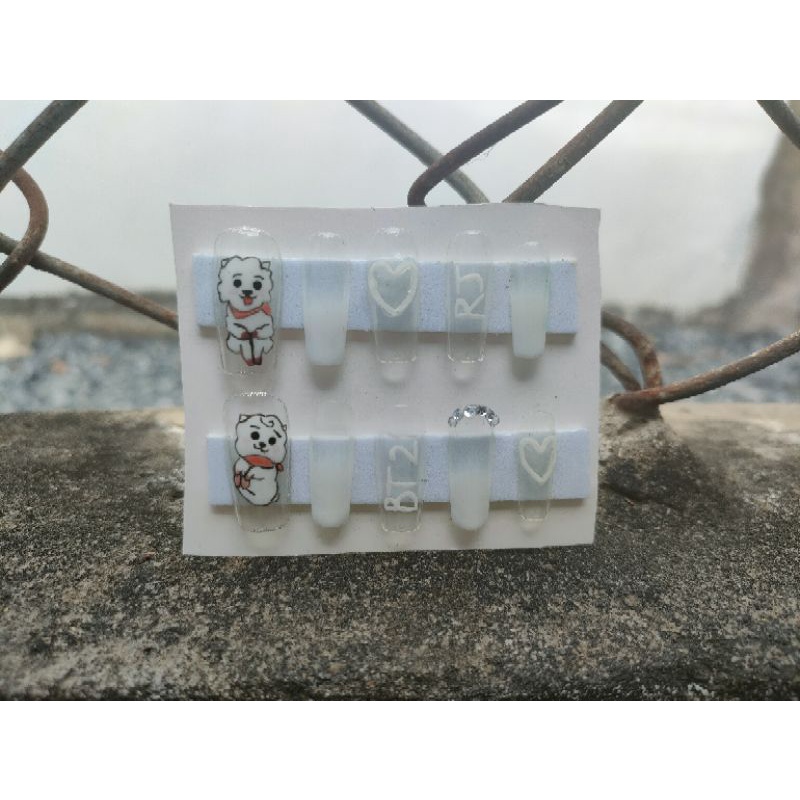 [ KÚN NAILBOX] Nailbox thiết kế BT21 RJ