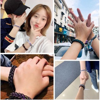 Vòng Đeo Tay Đan Len Phản Quang