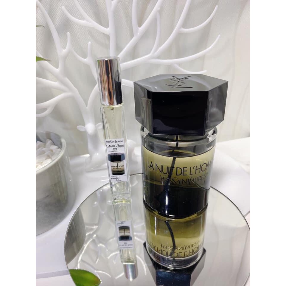 [ Mẫu thử ] Nước hoa YSL La Nuit De L’Homme 10ml EDT Spray | BigBuy360 - bigbuy360.vn