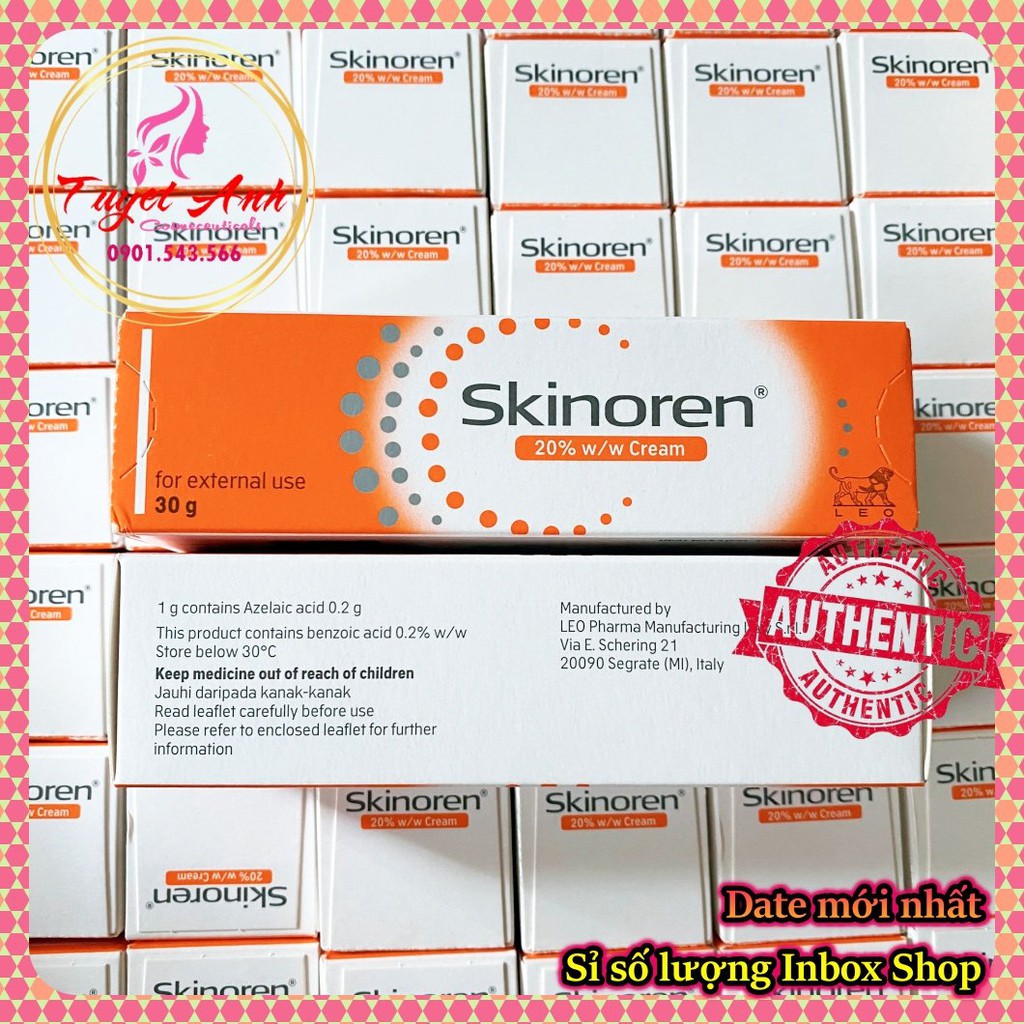 SKINOREN kem giảm mụn thâm nám - Cream 30g