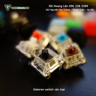 Công tắc bàn phím Gateron Switch các loại