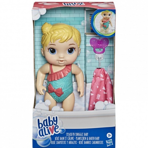 Bé Nana đi tắm Thương hiệu BABY ALIVE