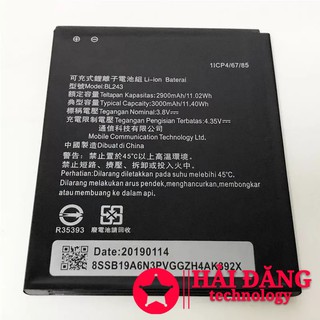 [Mã ELFLASH3 hoàn 10K xu đơn 20K] Pin Lenovo A7000 A7000 Plus - BL243