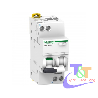 Cầu dao chống rò, ngắn mạch, quá tải Acti9 RCBO 1P+N, 16A, 20A, 25A, 32A, 40A Schneider
