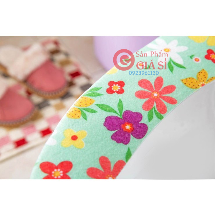 Tấm Dán Lót Bồn Cầu Mùa Hè Sạch Sẽ (Mẫu Ngẫu Nhiên) ❤️freeship❤️