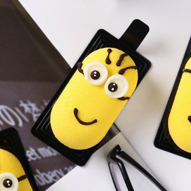 Khuôn silicon chữ nhật thuôn 6 ô 27.8*17*2.1cm