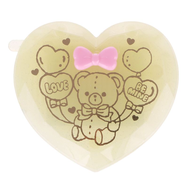 Lược Gấp Tích Hợp Gương Kích Thước Nhỏ Gọn Hình Trái Tim YOUYO