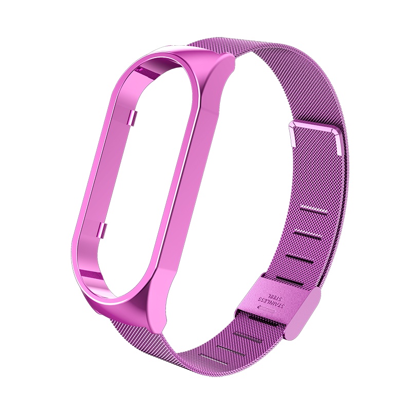 Dây Đeo Thay Thế Bằng Kim Loại Cho Xiaomi Mi Band 7 Xiaomi Mi Band 6 5 4 3 Xiaomi Mi Band 7 Correa Xiomi