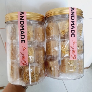 (hàng chuẩn) Trà Hoa Cúc đường phèn mật ong hàng homemade vị ngọt thanh 500gr