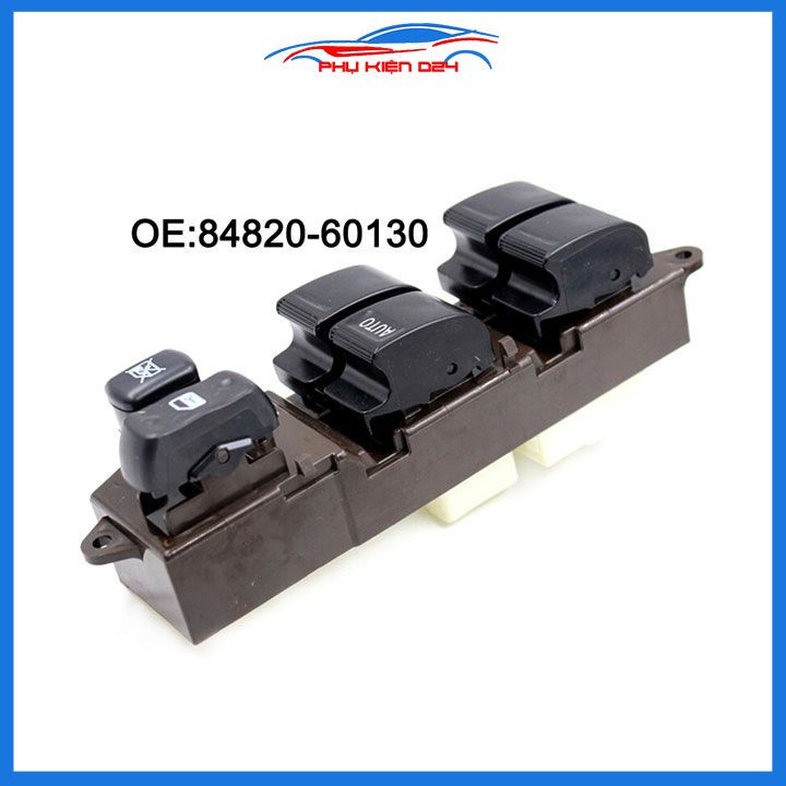 Công tắc nâng hạ kính tổng Landcruser 1998-2008, Corolla 1997-2004 mã 84820-60130/12340