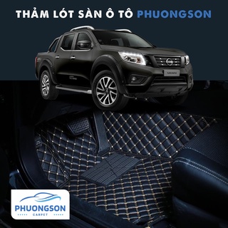 Thảm lót sàn ô tô cao cấp A2 cho xe Nissan Navara chống tiếng ồn, thảm lót sàn ô tô không mùi cao cấp