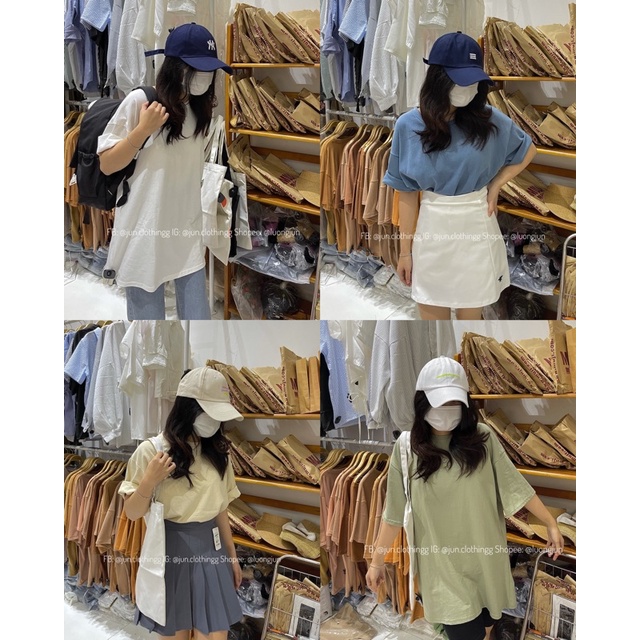 Áo thun trơn basic trendy - JUN.CLOTHINGG