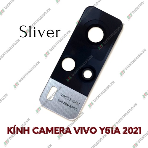 Mặt kính camera vivo y51a có sẵn keo dán
