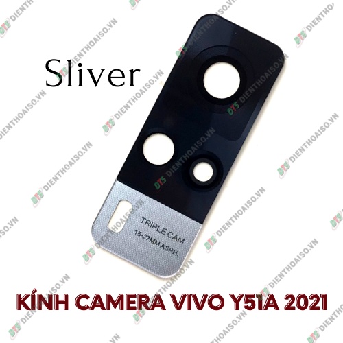 Kính camera vivo y51a kèm keo dán