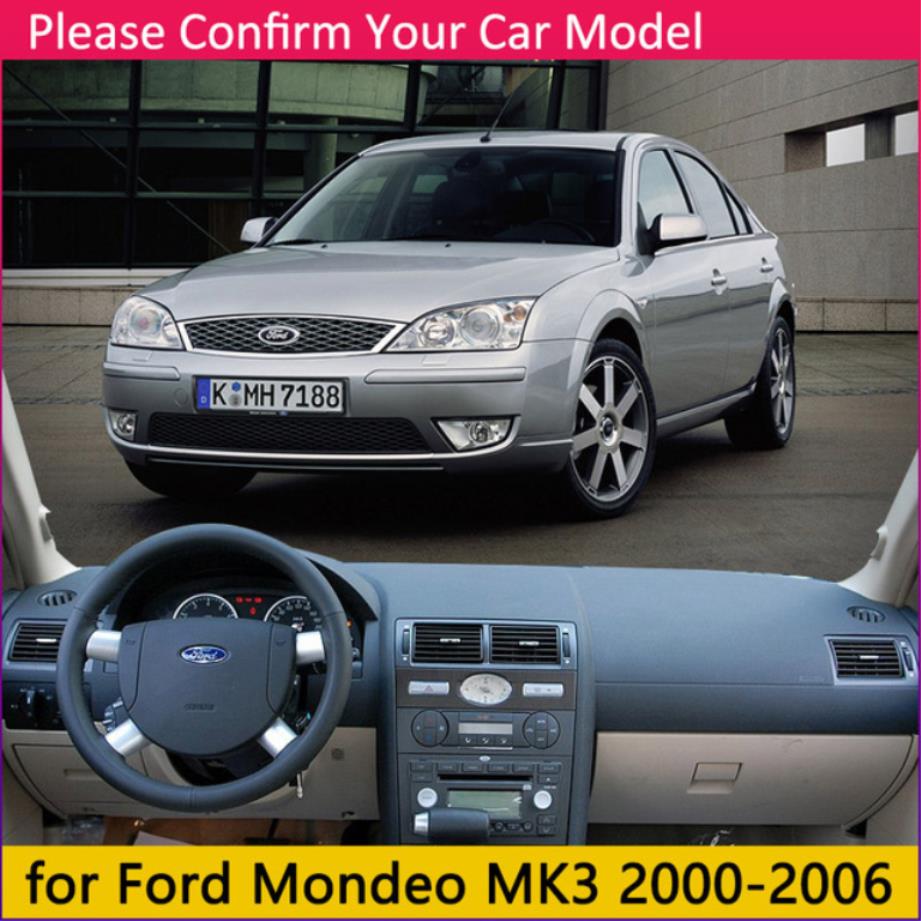 Tấm Lót Bảng Điều Khiển Chống Nắng Chống Trượt Cho Ford Mondeo Mk3 Mk4 Mk5 2000~2019 2004 2006 2008 2012