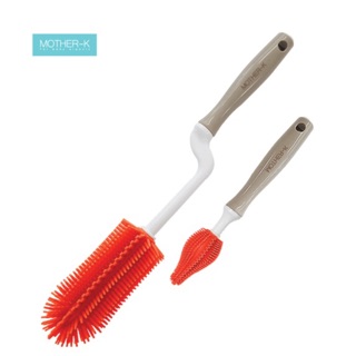 chổi cọ bình và núm ti Silicon Mother -K