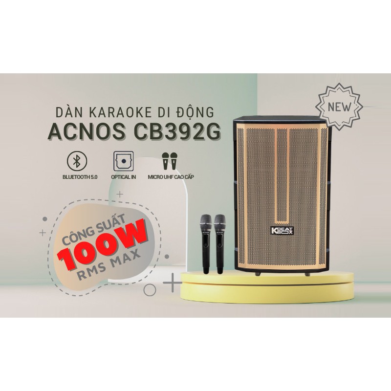 Loa Karaoke di động ACNOS CB392G