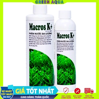 THUYSINHAZ - Macros K+ (Chai 230 ml) - Phân nước Kali cho hồ cá thủy sinh