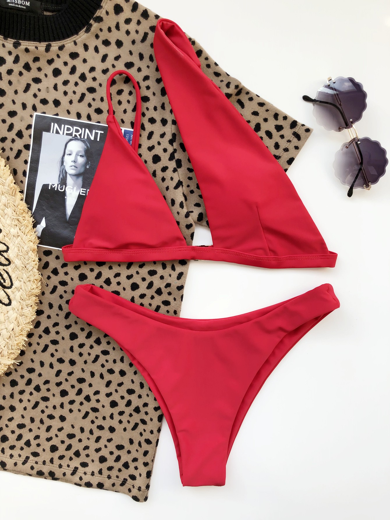 Bikini Một Mảnh Màu Trơn Gợi Cảm Cho Nữ | BigBuy360 - bigbuy360.vn