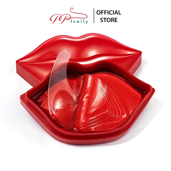 Mặt Nạ Môi Bioaqua Cherry Collagen Moisturizing Essence Lip Film Mask (20 Miếng)